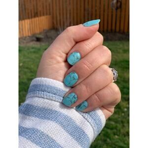 Color Street Mojave Turquoise Nail Strips